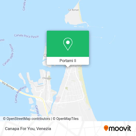 Mappa Canapa For You