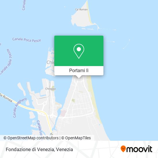 Mappa Fondazione di Venezia