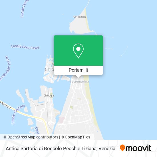 Mappa Antica Sartoria di Boscolo Pecchie Tiziana