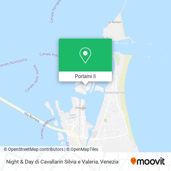 Mappa Night & Day di Cavallarin Silvia e Valeria