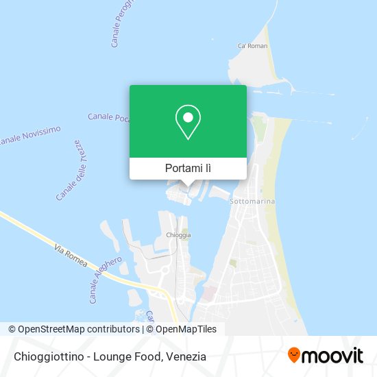 Mappa Chioggiottino - Lounge Food