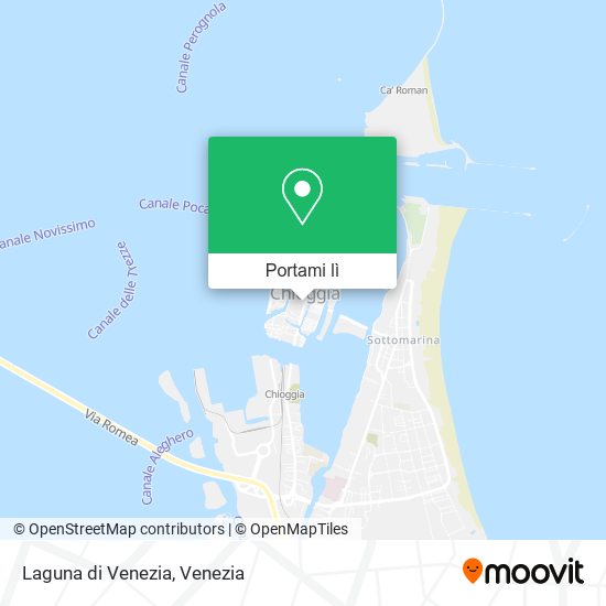 Mappa Laguna di Venezia