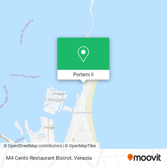 Mappa M4 Cento Restaurant Bistrot