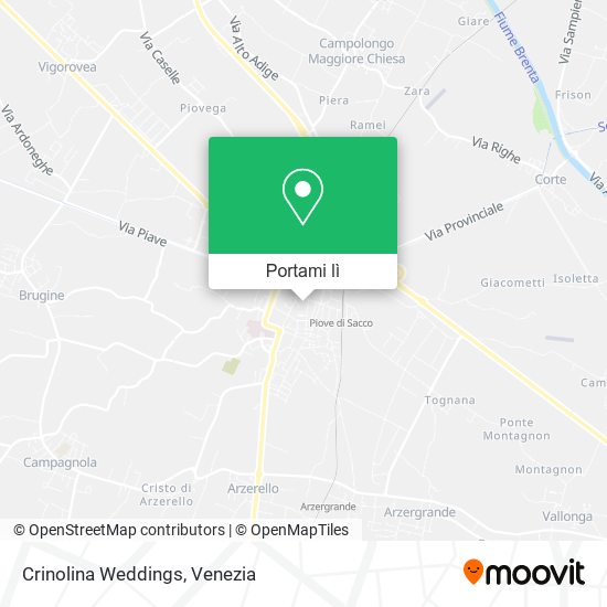 Mappa Crinolina Weddings