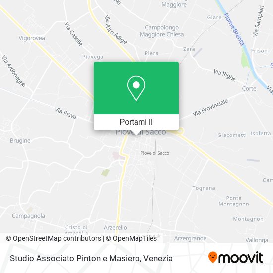 Mappa Studio Associato Pinton e Masiero