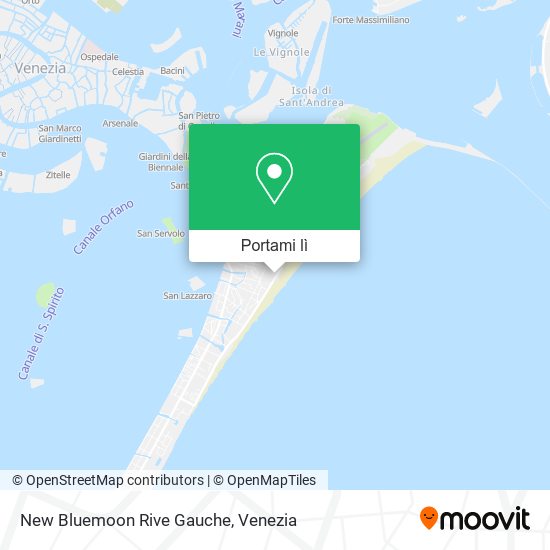 Mappa New Bluemoon Rive Gauche