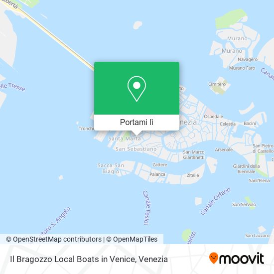 Mappa Il Bragozzo Local Boats in Venice