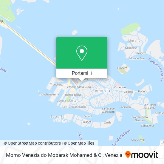 Mappa Momo Venezia do Mobarak Mohamed & C.