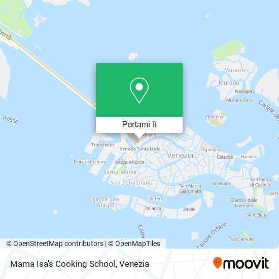 Mappa Mama Isa's Cooking School