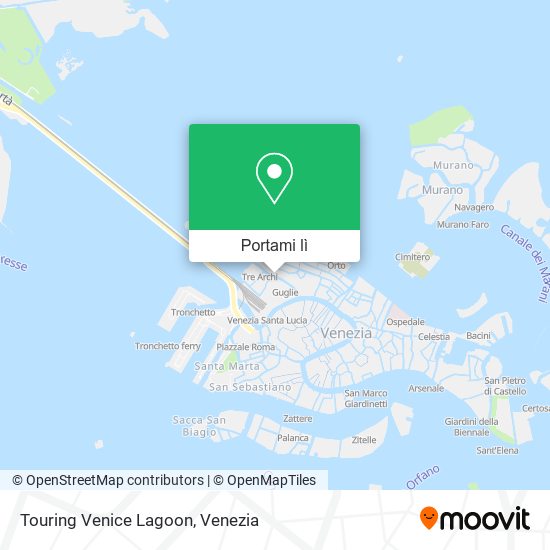 Mappa Touring Venice Lagoon