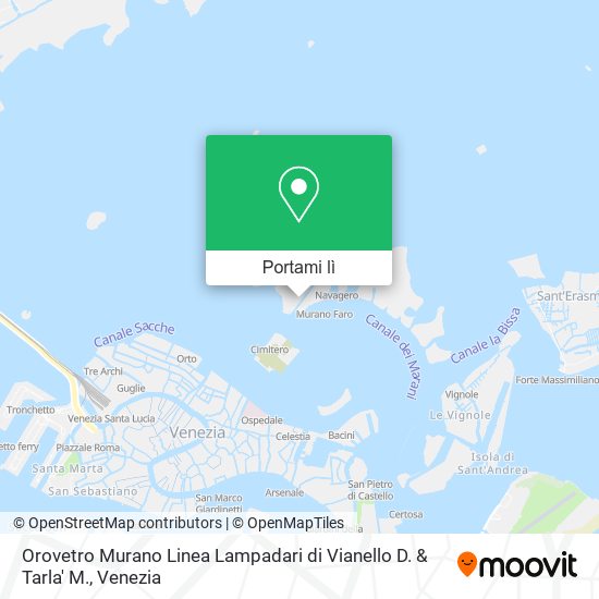 Mappa Orovetro Murano Linea Lampadari di Vianello D. & Tarla' M.
