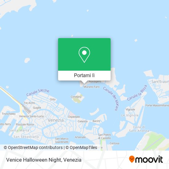Mappa Venice Halloween Night