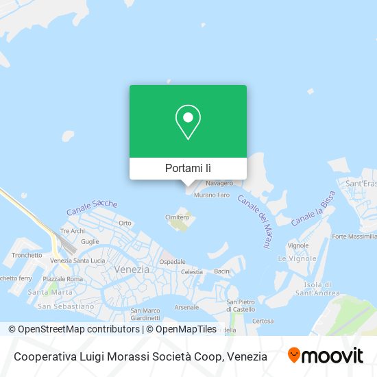 Mappa Cooperativa Luigi Morassi Società Coop