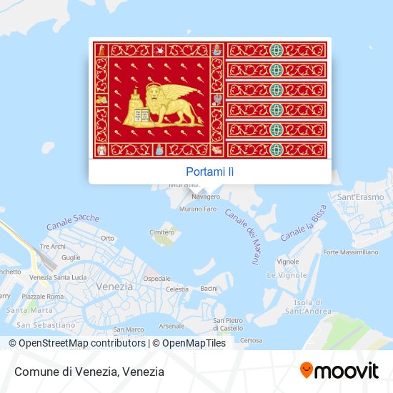 Mappa Comune di Venezia