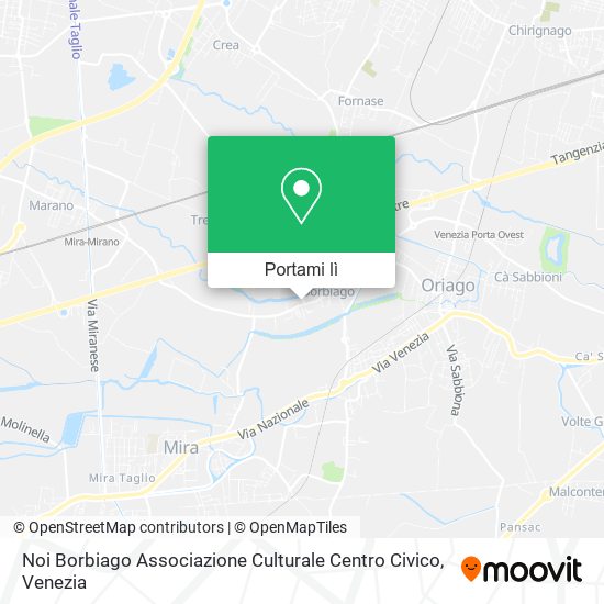 Mappa Noi Borbiago Associazione Culturale Centro Civico