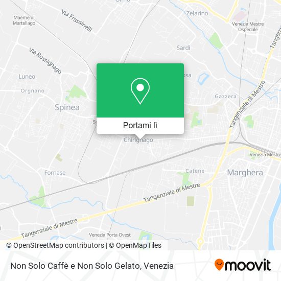 Mappa Non Solo Caffè e Non Solo Gelato