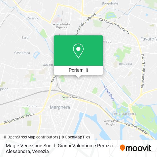 Mappa Magie Veneziane Snc di Gianni Valentina e Peruzzi Alessandra