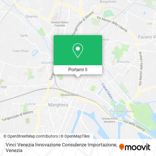 Mappa Vinci Venezia Innovazione Consulenze Importazione