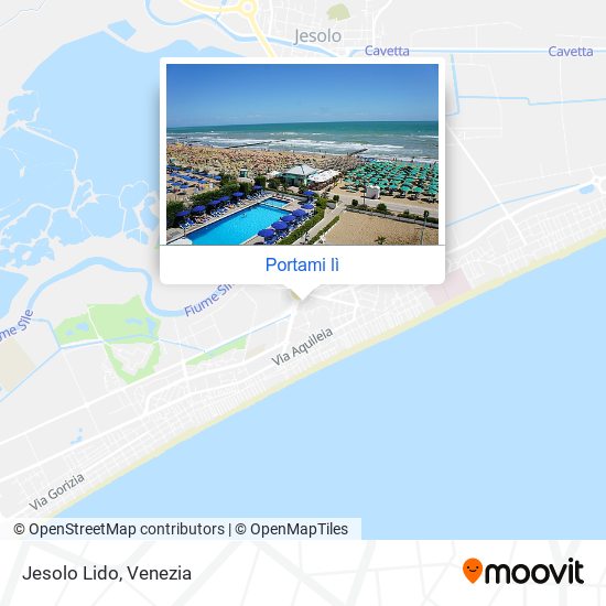 Mappa Jesolo Lido