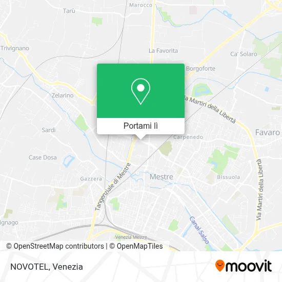 Mappa NOVOTEL