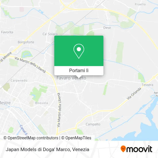 Mappa Japan Models di Doga' Marco