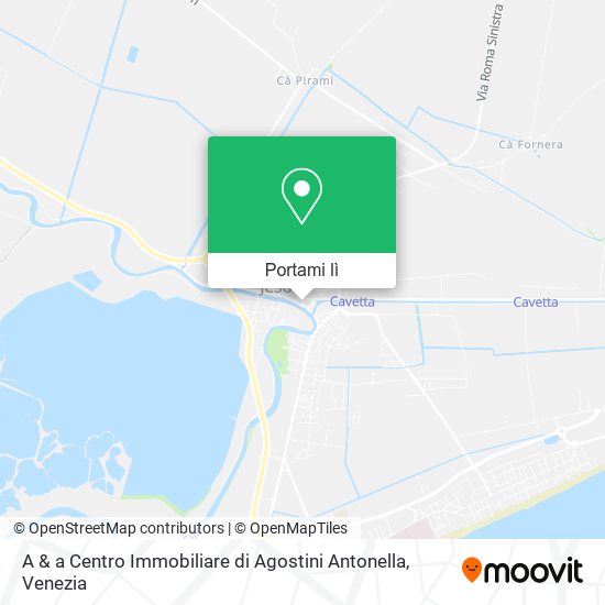 Mappa A & a Centro Immobiliare di Agostini Antonella