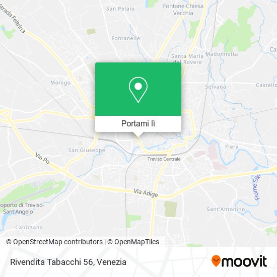 Mappa Rivendita Tabacchi 56