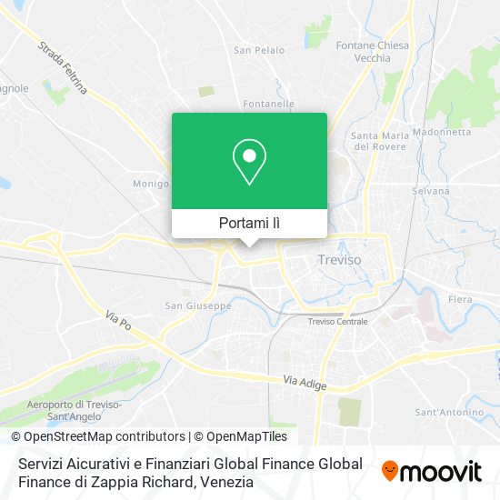 Mappa Servizi Aicurativi e Finanziari Global Finance Global Finance di Zappia Richard
