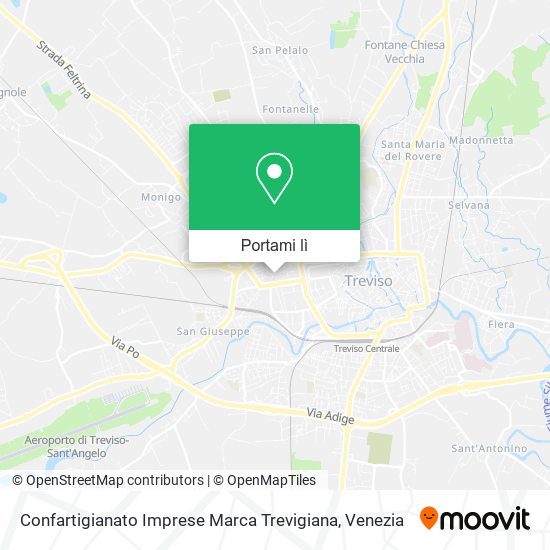 Mappa Confartigianato Imprese Marca Trevigiana
