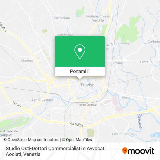 Mappa Studio Osti-Dottori Commercialisti e Avvocati Aociati