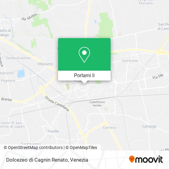 Mappa Dolcezeo di Cagnin Renato