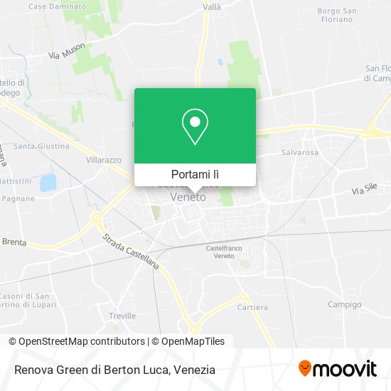 Mappa Renova Green di Berton Luca