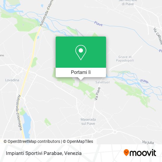 Mappa Impianti Sportivi Parabae