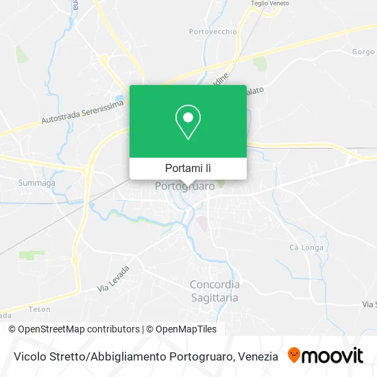 Mappa Vicolo Stretto / Abbigliamento Portogruaro
