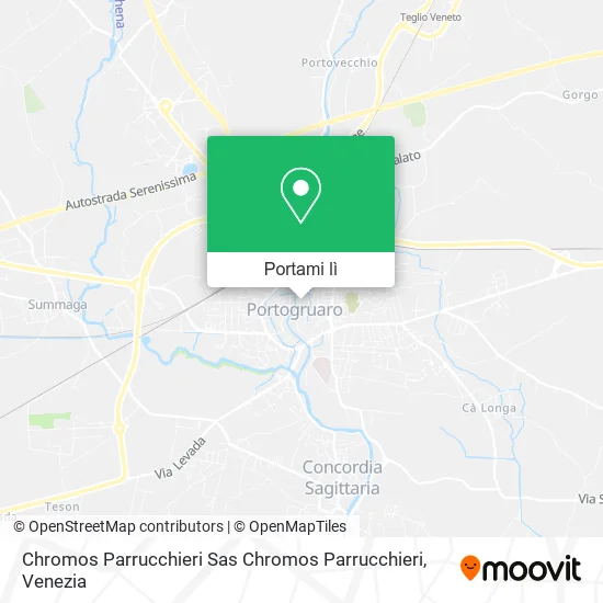 Mappa Chromos Parrucchieri Sas Chromos Parrucchieri