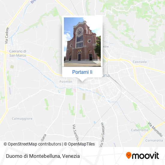 Mappa Duomo di Montebelluna