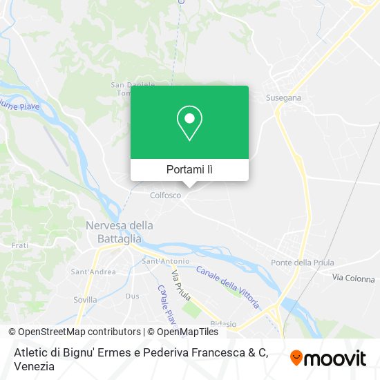 Mappa Atletic di Bignu' Ermes e Pederiva Francesca & C