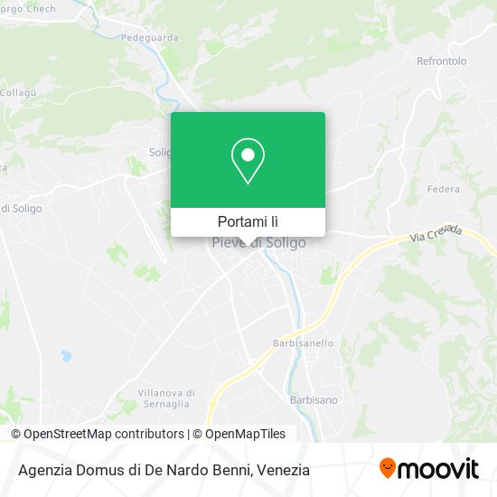 Mappa Agenzia Domus di De Nardo Benni