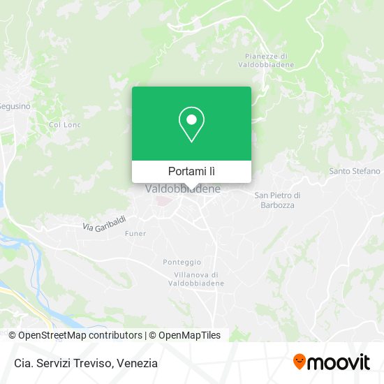 Mappa Cia. Servizi Treviso