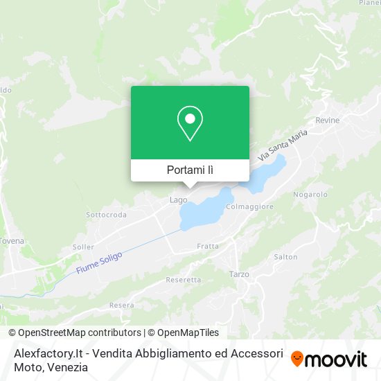 Mappa Alexfactory.It - Vendita Abbigliamento ed Accessori Moto