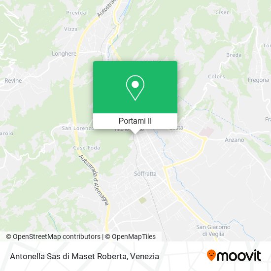 Mappa Antonella Sas di Maset Roberta