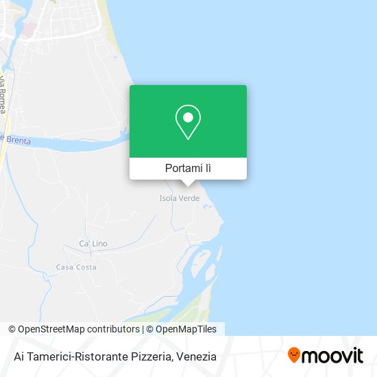 Mappa Ai Tamerici-Ristorante Pizzeria