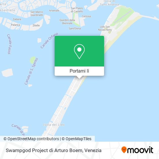 Mappa Swampgod Project di Arturo Boem