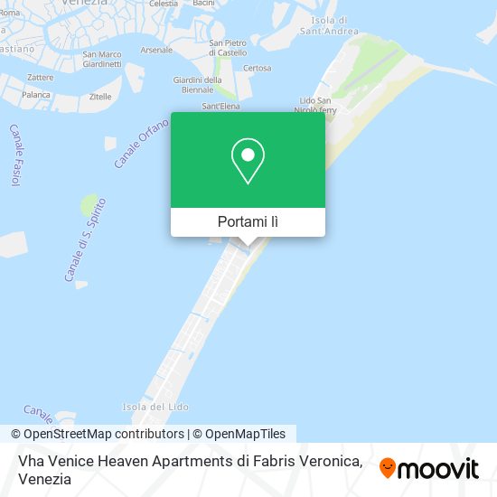 Mappa Vha Venice Heaven Apartments di Fabris Veronica