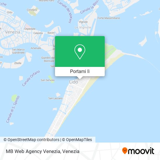 Mappa MB Web Agency Venezia