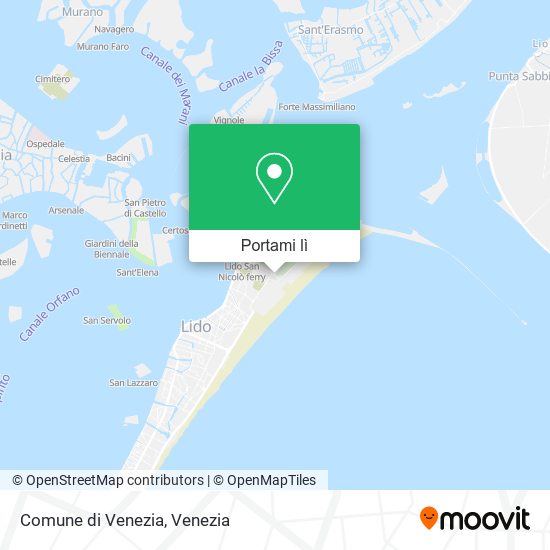 Mappa Comune di Venezia