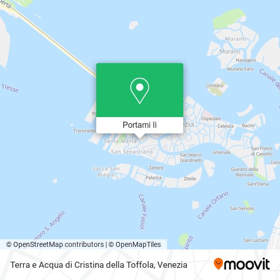 Mappa Terra e Acqua di Cristina della Toffola