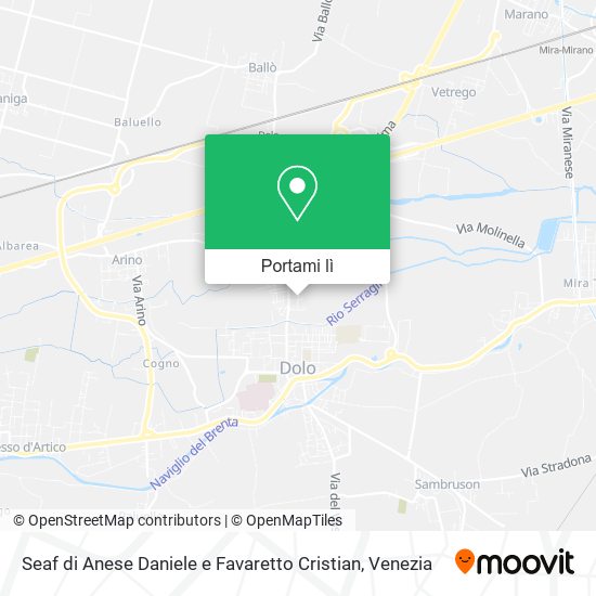 Mappa Seaf di Anese Daniele e Favaretto Cristian