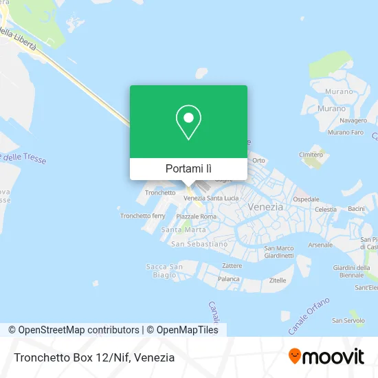 Mappa Tronchetto Box 12/Nif