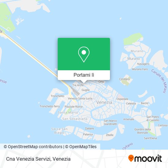 Mappa Cna Venezia Servizi